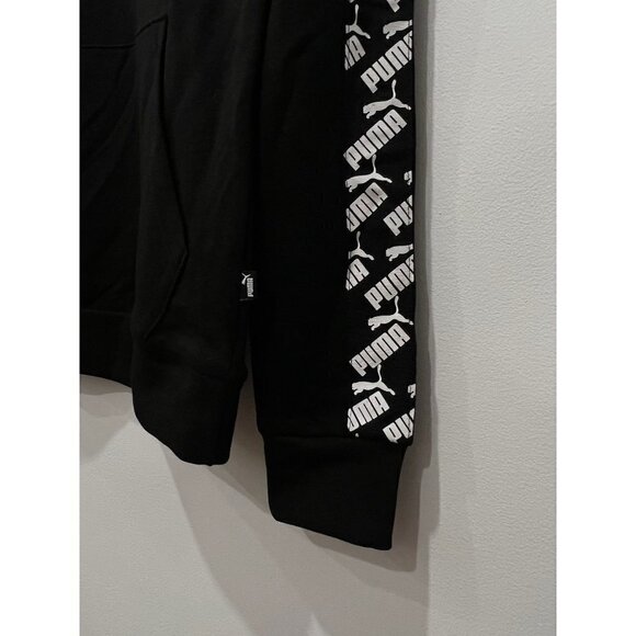 Women's PUMA Amplified Black Hoodie w/Kangaroo pocket Size XS NWT - Picture 8 of 13
